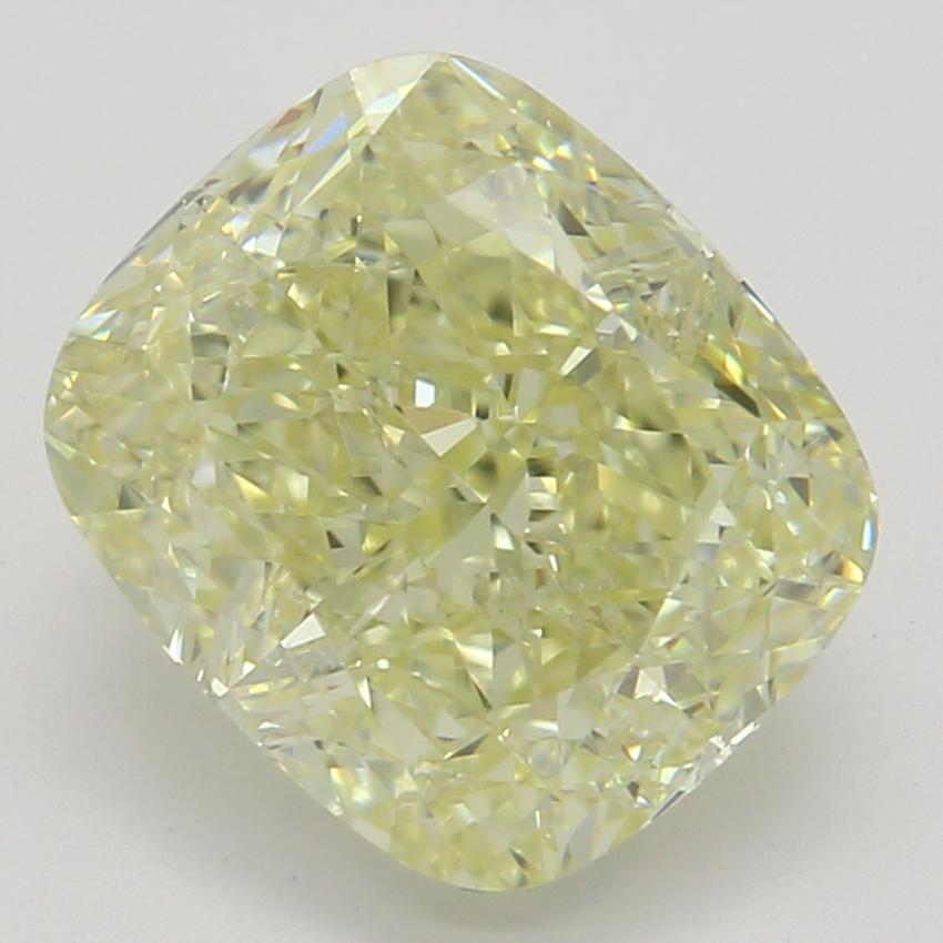 2.01 Ct. Fancy Light Yellow Cushion Diamond