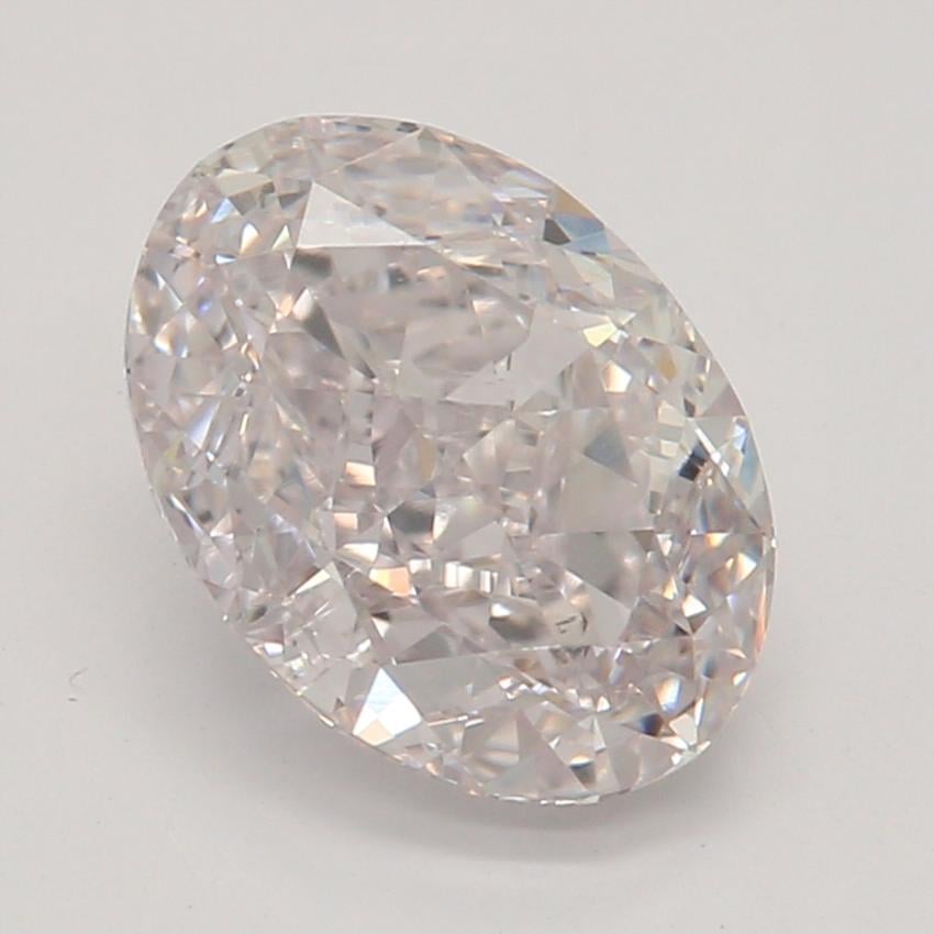 1.24 Ct. Light Pink Oval Diamond