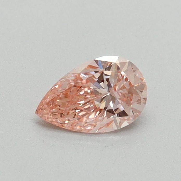 0.33 Ct. Fancy Vivid Pink Pear Lab Grown Diamond
