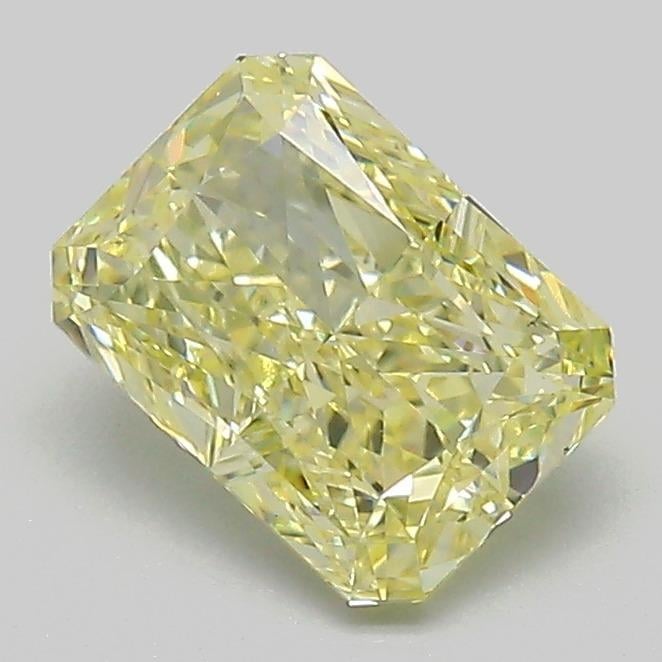 1.35 Ct. Fancy  Yellow Radiant Lab Grown Diamond