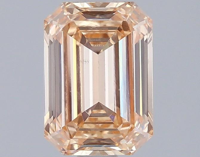 1.34 Ct. Fancy Intense Yellowish Orange Emerald Lab Grown Diamond