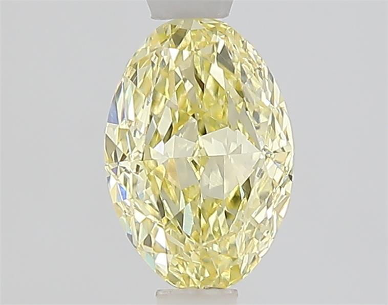 1.03 Ct. Fancy Yellow Oval Lab Grown Diamond