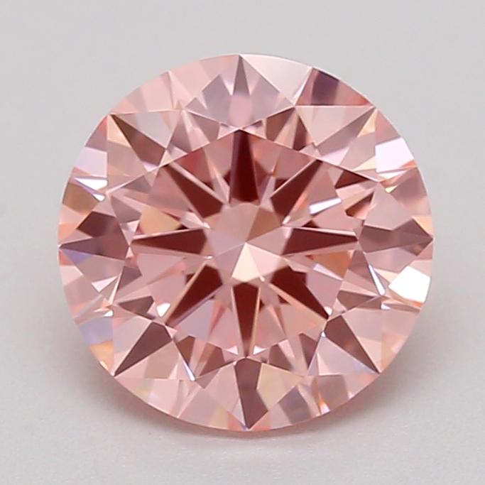 1.04 Ct. Fancy Vivid  Pink Round Lab Grown Diamond