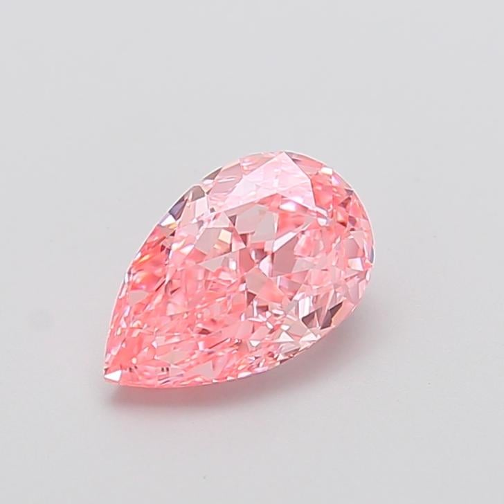 1.75 Ct. Fancy Vivid Pink Pear Lab Grown Diamond