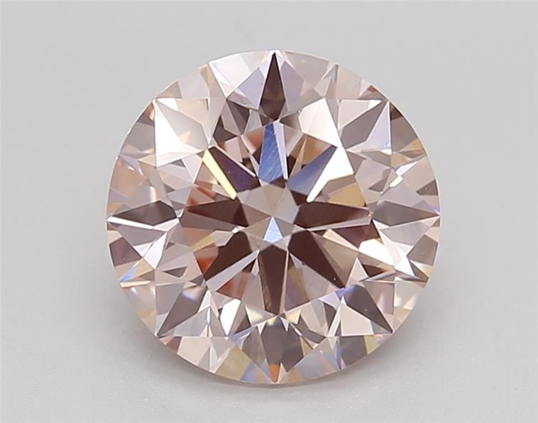 2.04 Ct. Fancy Intense Pink Round Lab Grown Diamond