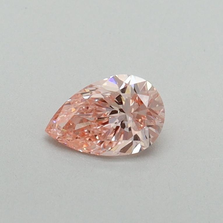 0.30 Ct. Fancy Vivid Pink Pear Lab Grown Diamond
