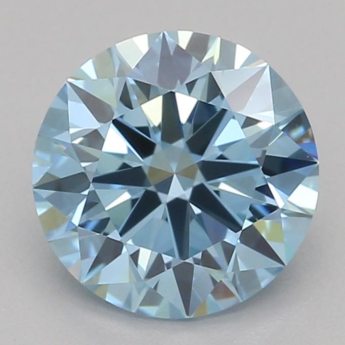 1.03 Ct. Fancy Vivid Blue Round Lab Grown Diamond