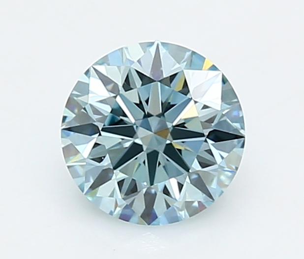 1.01 Ct. Fancy Intense  Blue Round Lab Grown Diamond