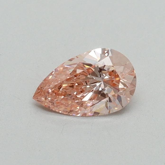0.31 Ct. Fancy Vivid Pink Pear Lab Grown Diamond