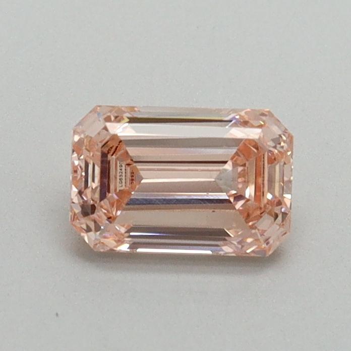0.62 Ct. Fancy Intense Pink Emerald Lab Grown Diamond