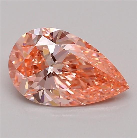 1.75 Ct. Fancy Vivid Pink Pear Lab Grown Diamond