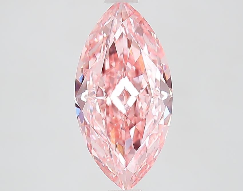 2.60 Ct. Fancy Pink Marquise Lab Grown Diamond