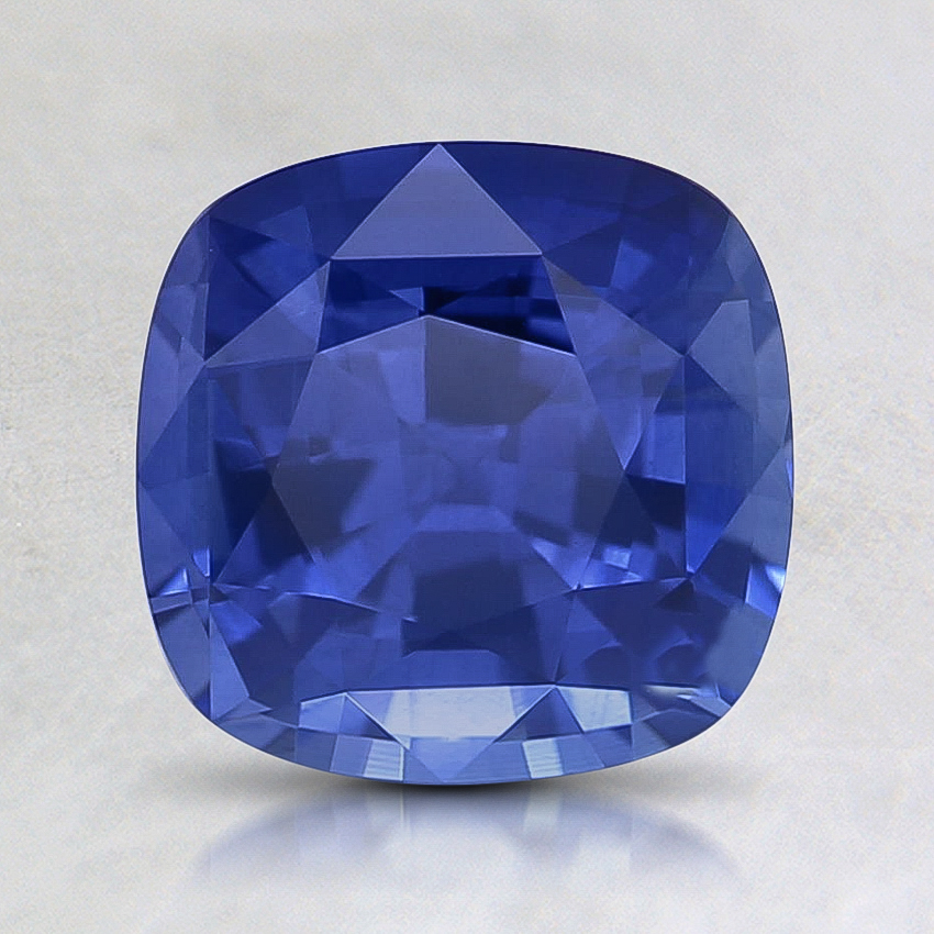 7.1x7mm Premium Blue Cushion Sapphire