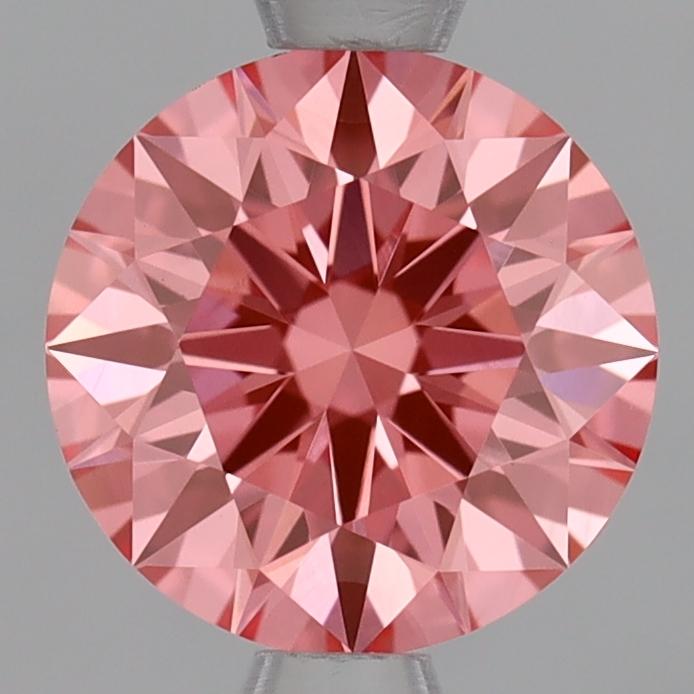1.07 Ct. Fancy Vivid Pink Round Lab Grown Diamond