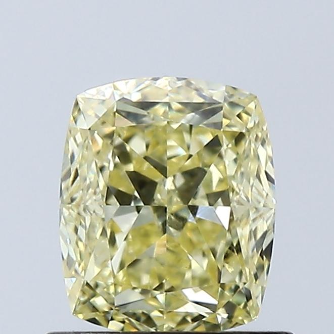 1.02 Ct. Fancy Intense Yellow Cushion Lab Grown Diamond