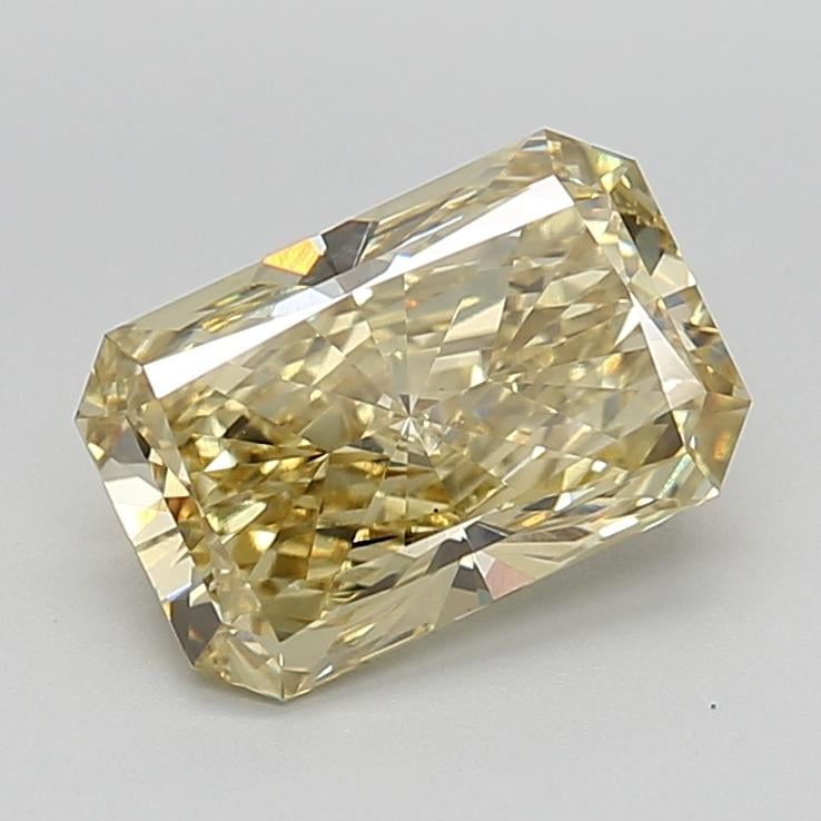 3.00 Ct. Fancy Intense  Yellow Radiant Lab Grown Diamond