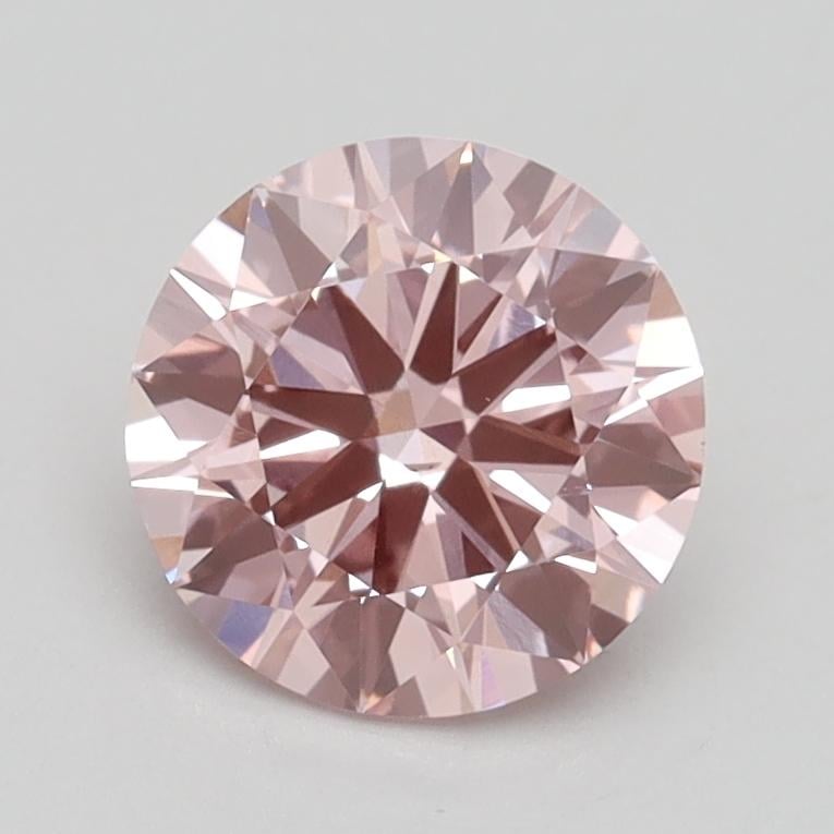 1.30 Ct. Fancy Intense Pink Round Lab Grown Diamond