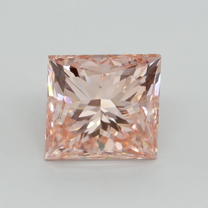 5.01 Ct. Fancy Intense Pink Princess Lab Grown Diamond