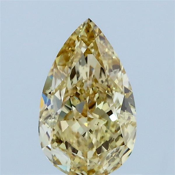 1.04 Ct. Fancy Intense Yellow Pear Lab Grown Diamond