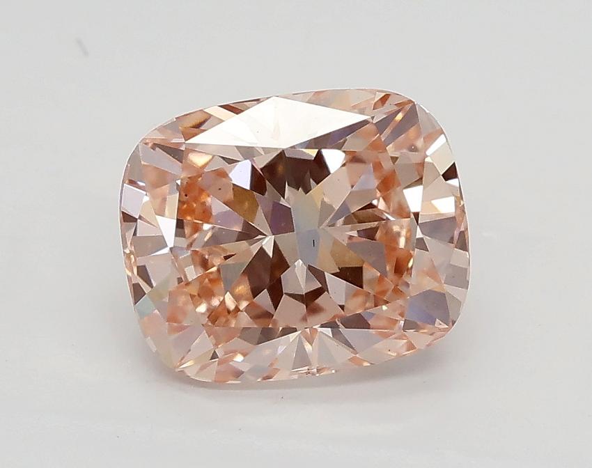 1.72 Ct. Fancy Pink Cushion Lab Grown Diamond