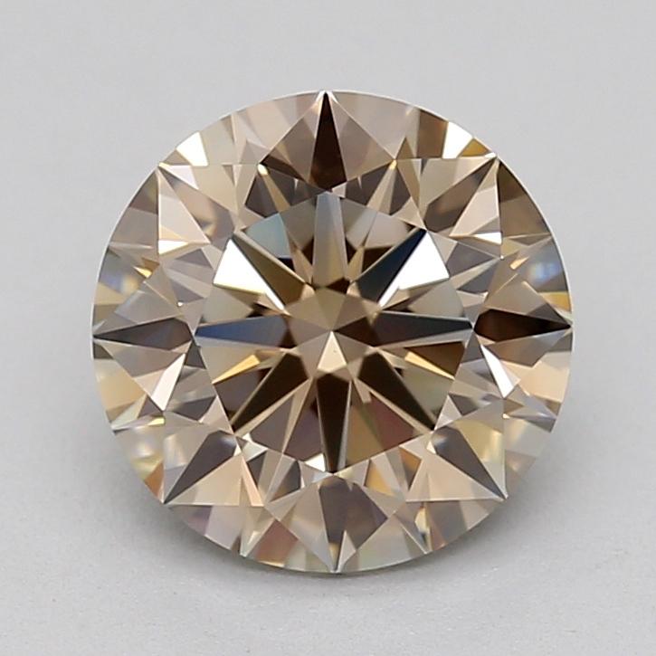 1.51 Ct. Fancy Brown Brown Round Lab Grown Diamond
