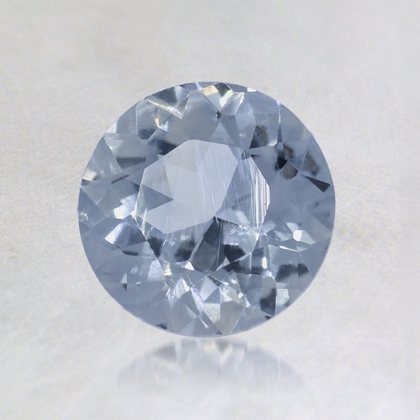 6.3mm Light Blue Round Sapphire