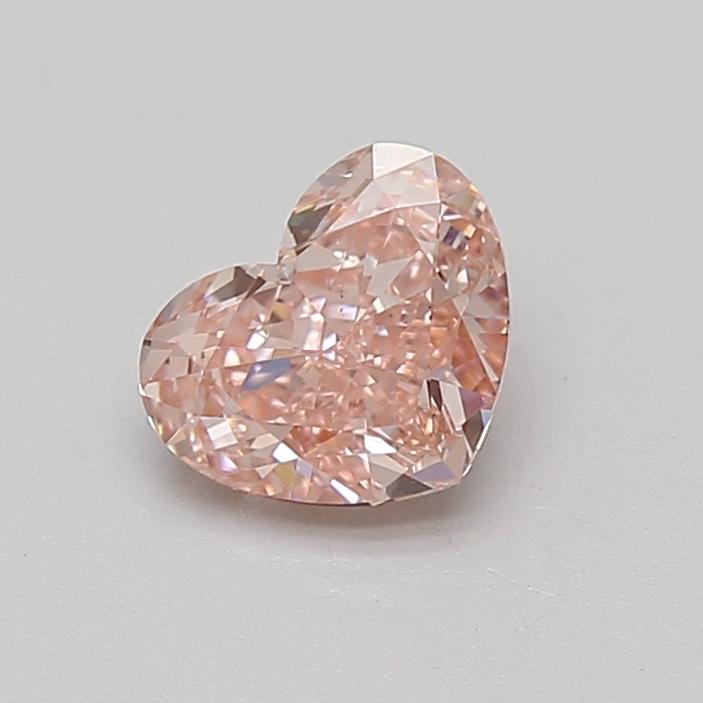 1.07 Ct. Fancy Intense Pink Heart Lab Grown Diamond
