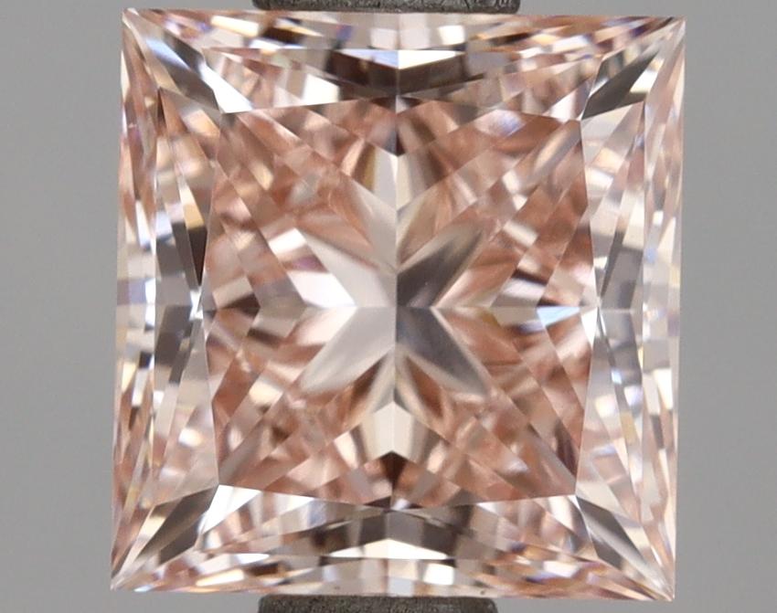 1.98 Ct. Fancy Intense Pink Princess Lab Grown Diamond