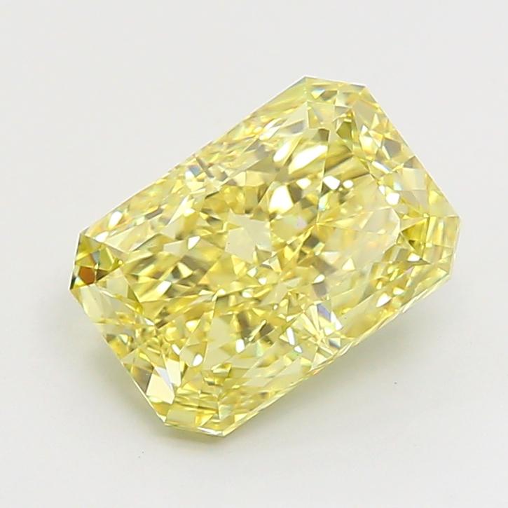 3.55 Ct. Fancy Intense Yellow Radiant Lab Grown Diamond