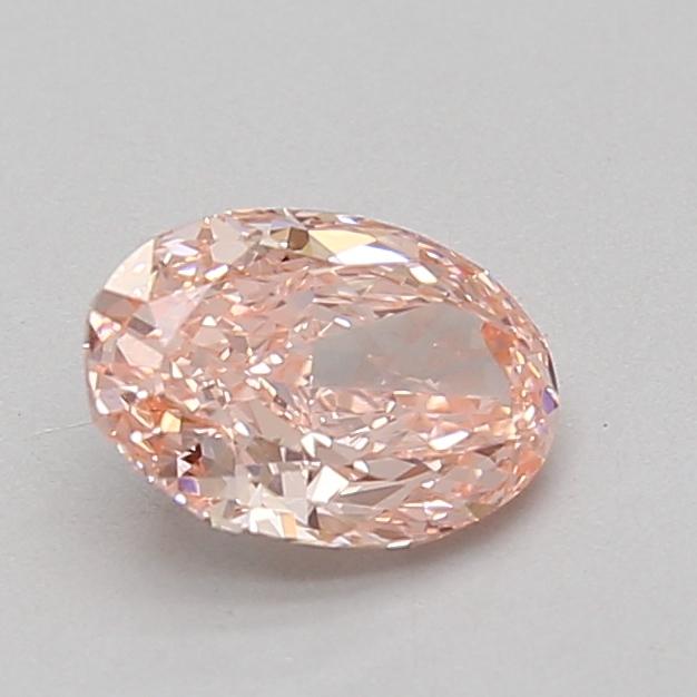 1.09 Ct. Fancy Vivid Pink Oval Lab Grown Diamond