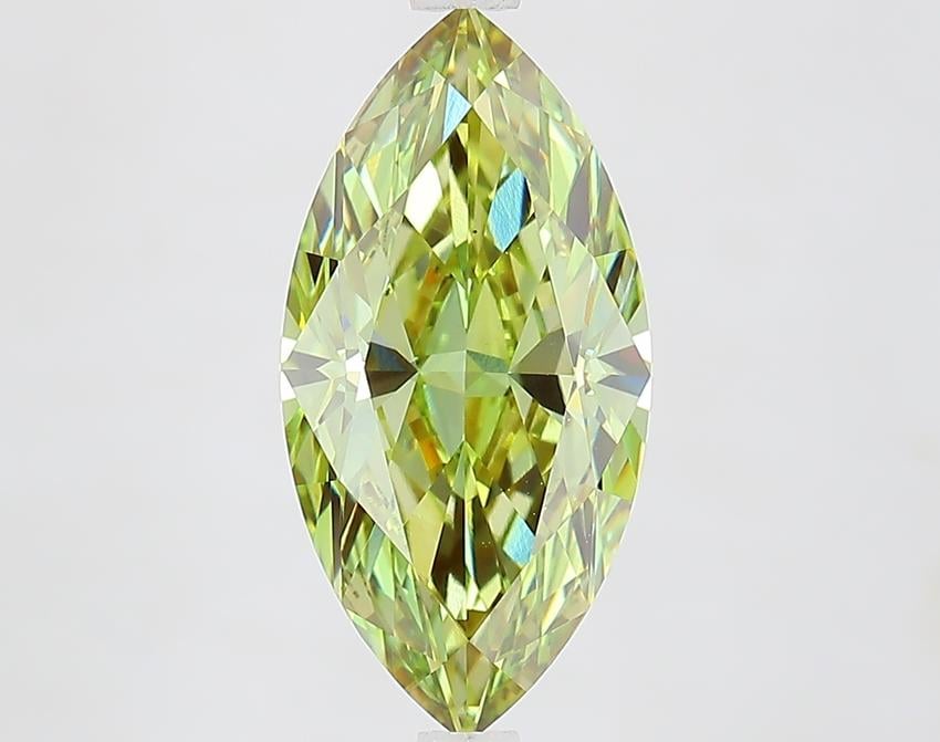 3.07 Ct. Fancy Vivid Pink Marquise Lab Grown Diamond