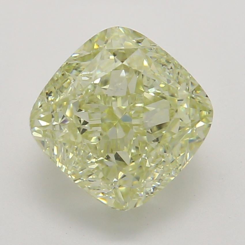1.51 Ct. Fancy Light Yellow Cushion Diamond