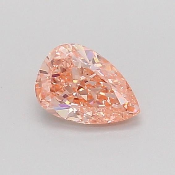 0.48 Ct. Fancy Vivid Pink Pear Lab Grown Diamond