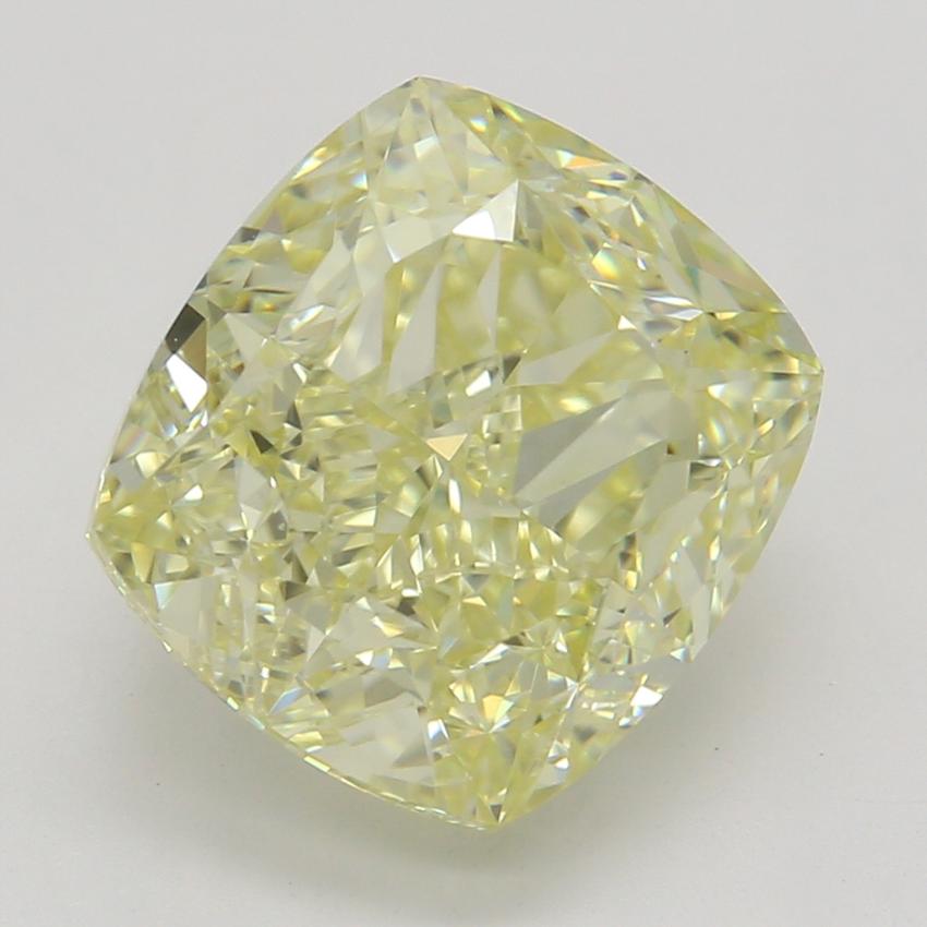 3.04 Ct. Fancy Yellow Cushion Diamond
