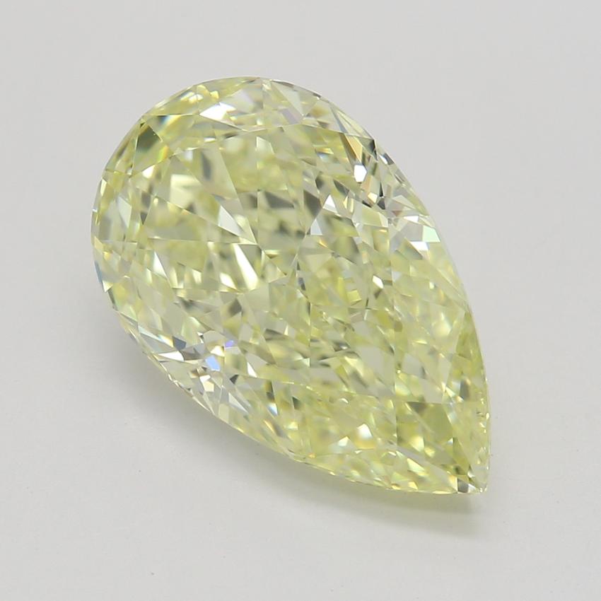 2.52 Ct. Fancy Yellow Pear Diamond