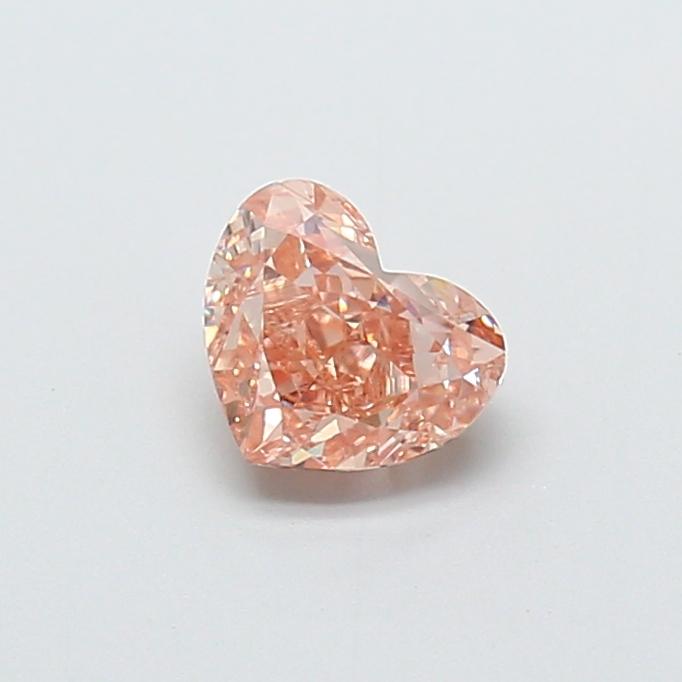1.05 Ct. Fancy Light  Brown Heart Lab Grown Diamond