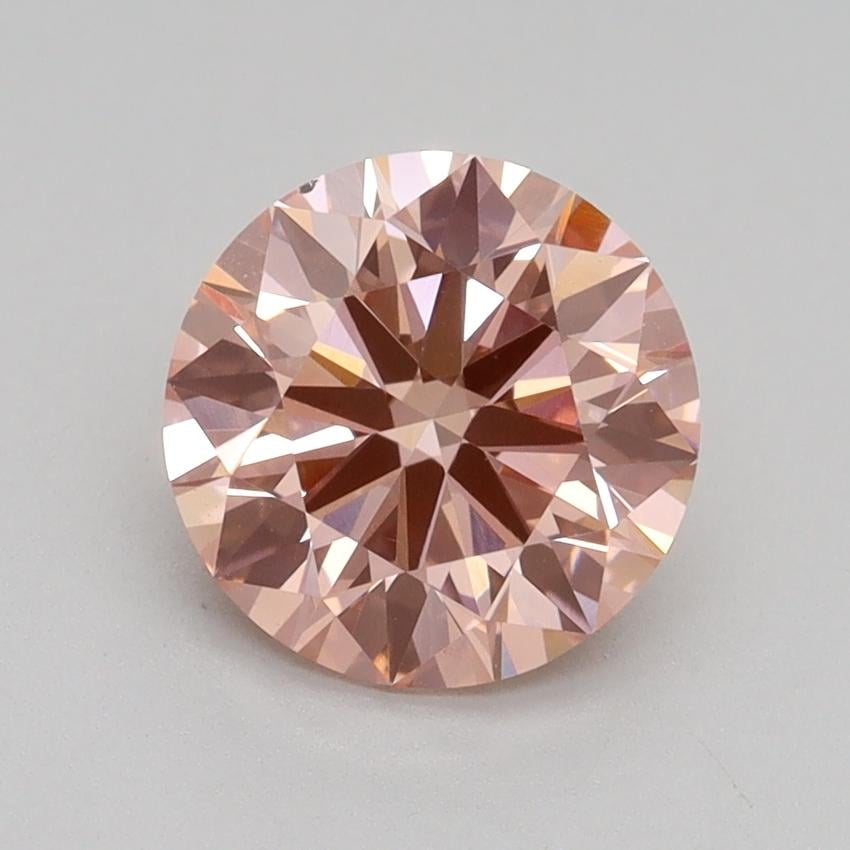 1.75 Ct. Fancy Intense Pink Round Lab Grown Diamond