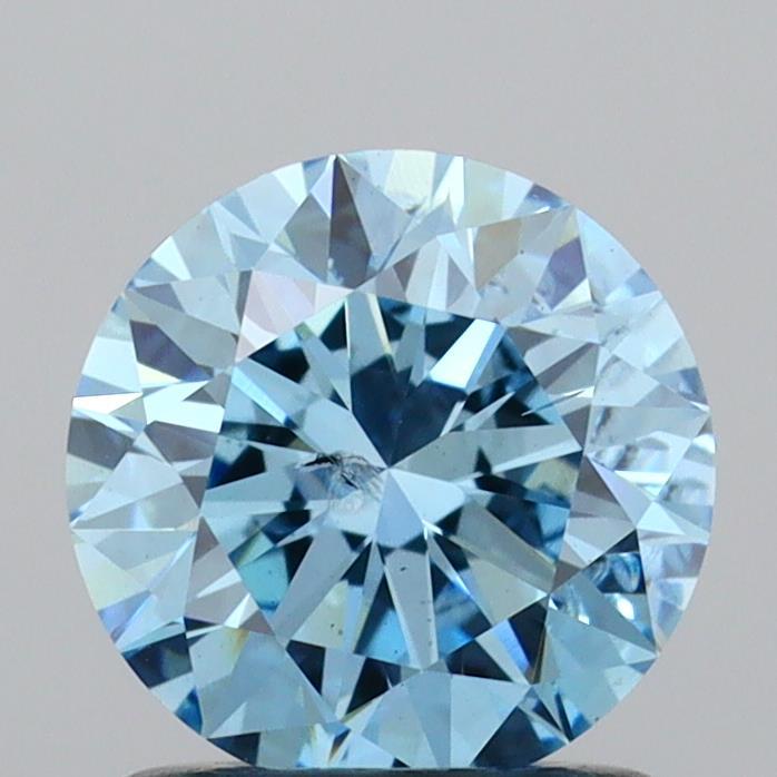 1.00 Ct. Fancy Vivid  Green Heart Lab Grown Diamond
