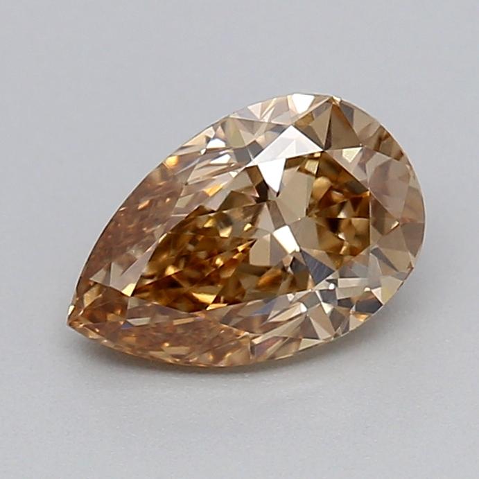 0.51 Ct. Fancy  Brown Pear Lab Grown Diamond