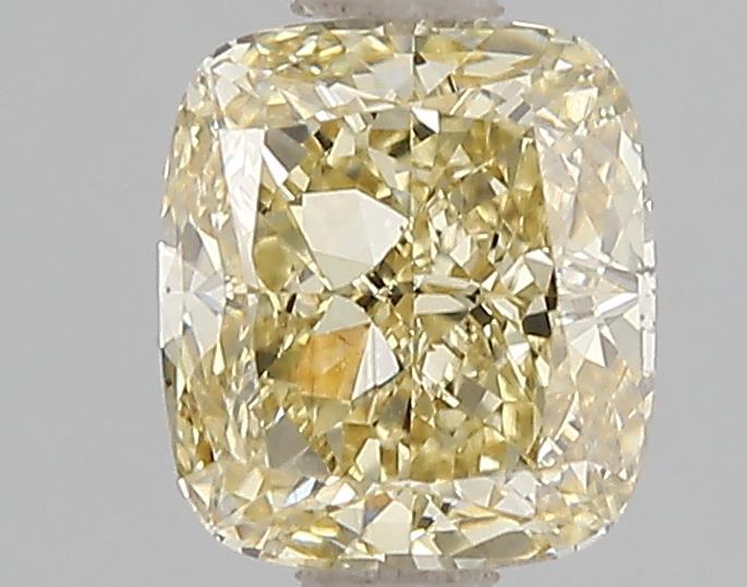1.57 Ct. Fancy Intense Yellow Cushion Lab Grown Diamond