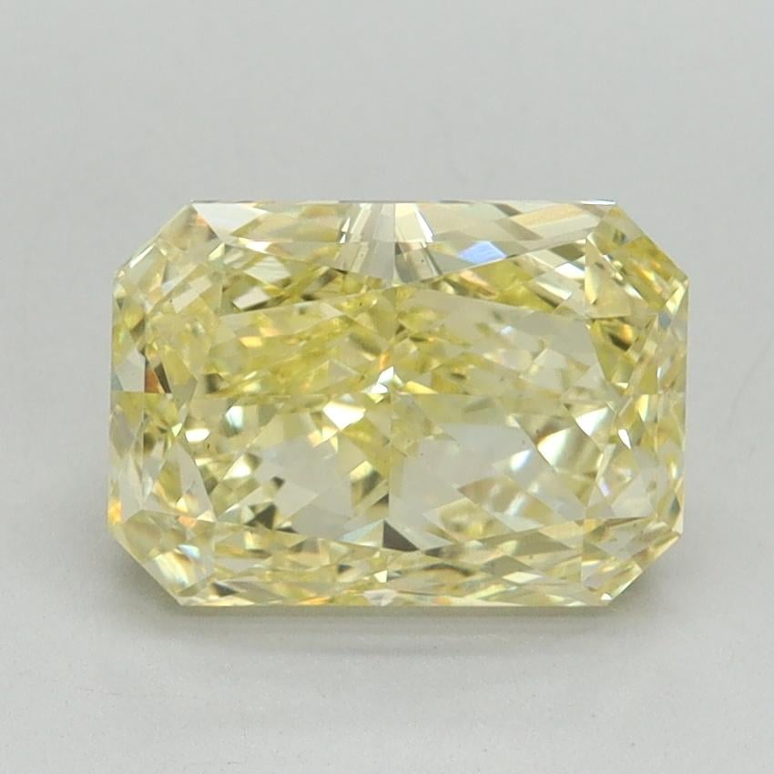2.09 Ct. Fancy Vivid Yellow Radiant Lab Grown Diamond