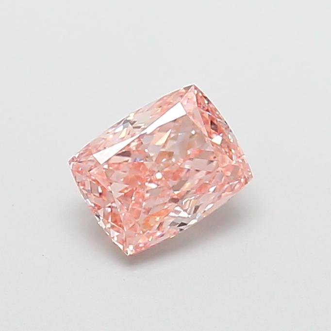 1.53 Ct. Fancy Intense Pink Cushion Lab Grown Diamond
