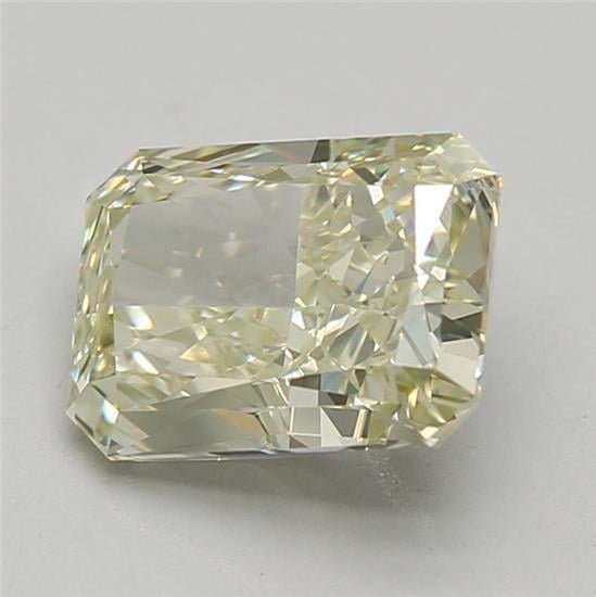1.67 Ct. Fancy Light Yellow Radiant Lab Grown Diamond