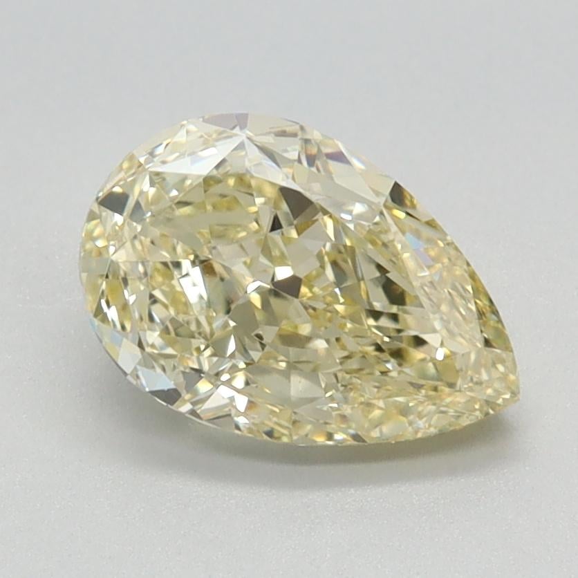 1.40 Ct. Fancy Light Yellow Pear Lab Grown Diamond
