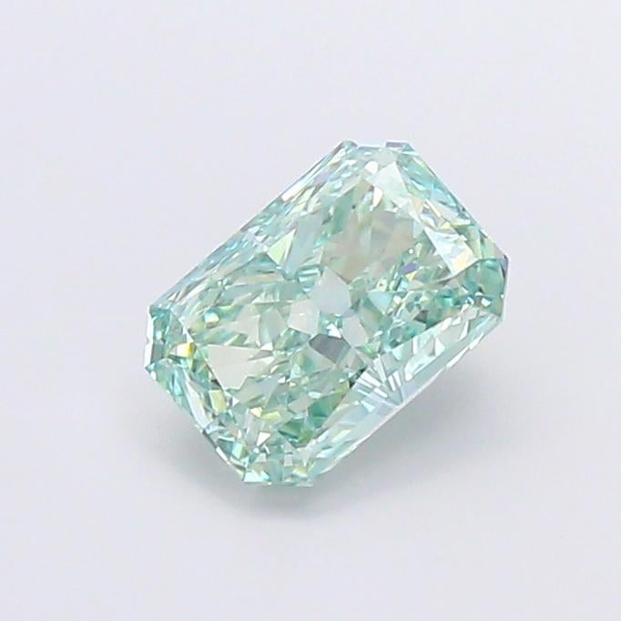 2.03 Ct. Fancy Vivid  Green Radiant Lab Grown Diamond