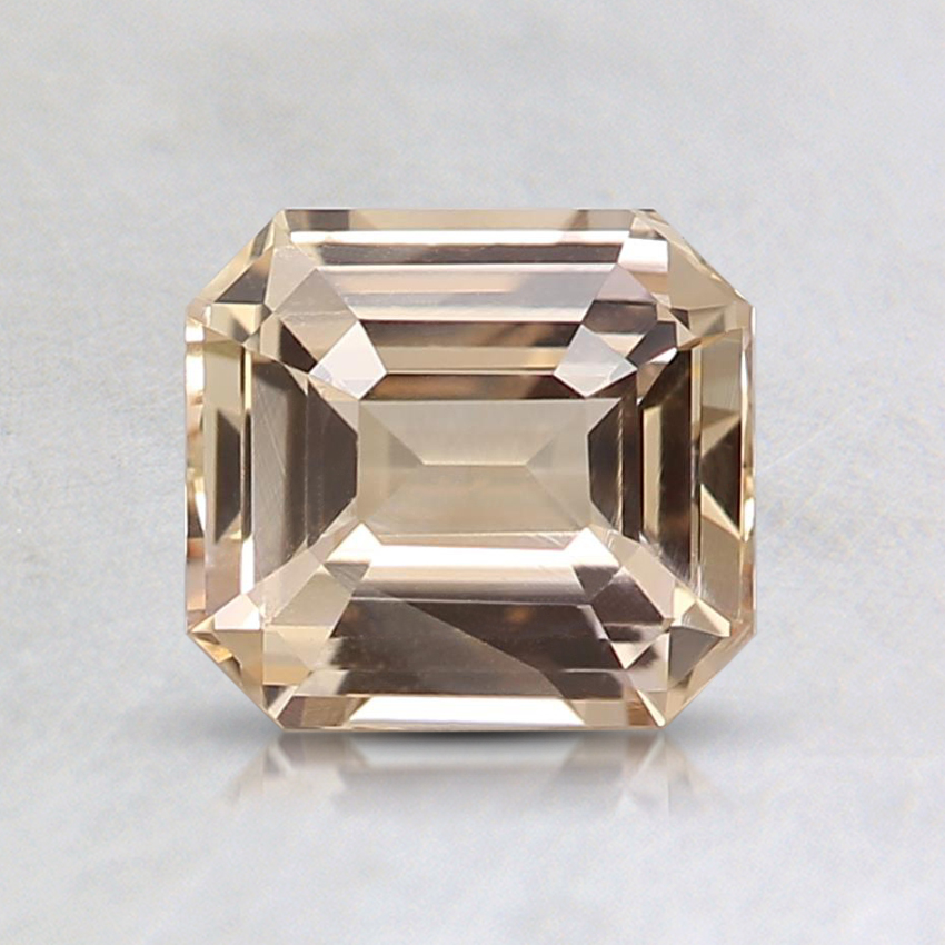 5.8x5.5mm Unheated Peach Emerald Sapphire