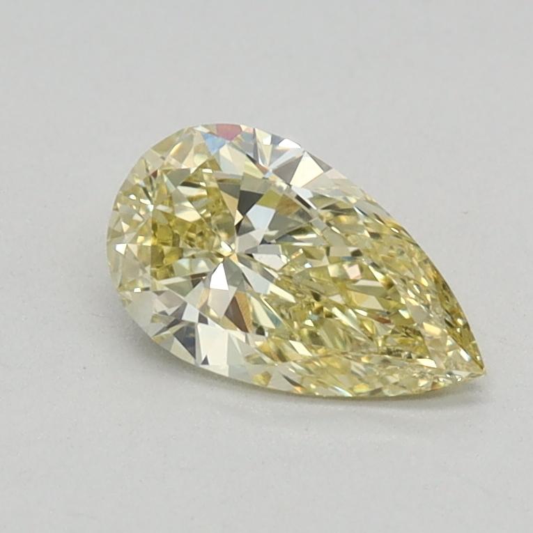 0.44 Ct. Fancy Intense Yellow Pear Lab Grown Diamond
