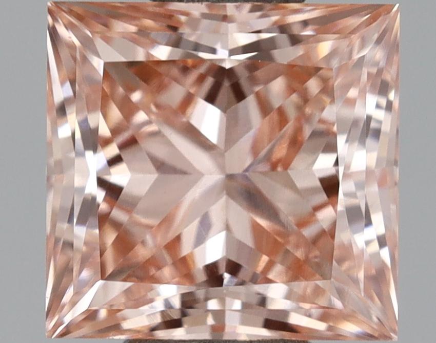 0.97 Ct. Fancy Intense Pink Princess Lab Grown Diamond