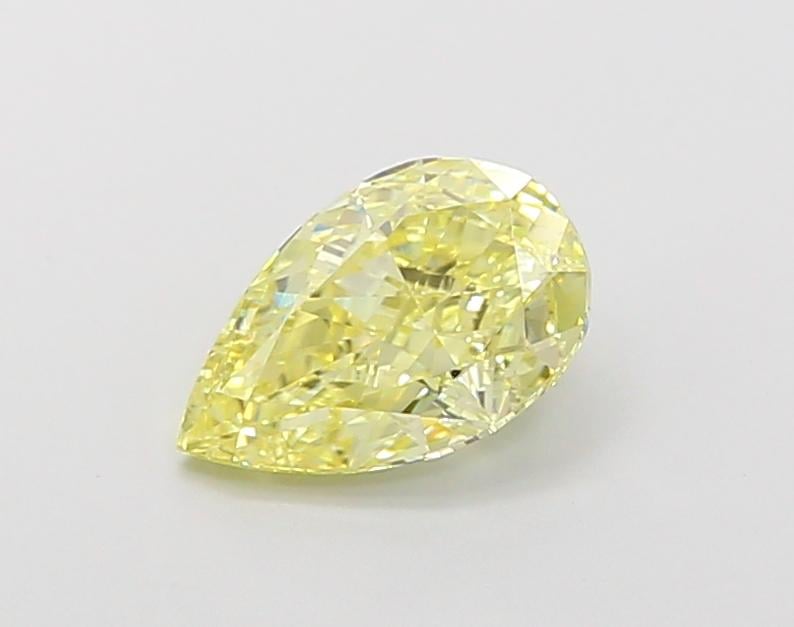 1.38 Ct. Fancy Fancy Yellow Pear Lab Grown Diamond