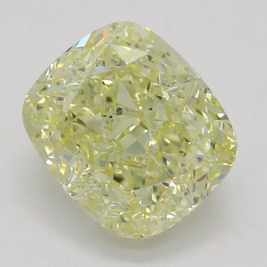1.61 Ct. Fancy Yellow Cushion Diamond